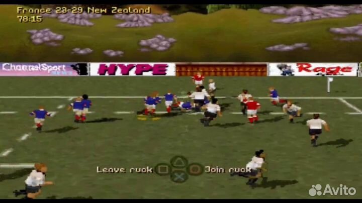 Jonah Lomu Rugby, б/у, английский (PS One)