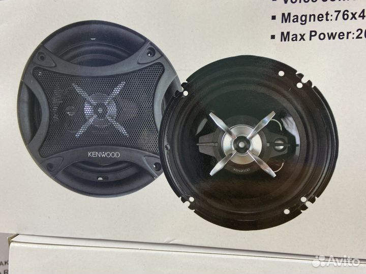 Автомобильные колонки Kenwood (новые, гарантия)