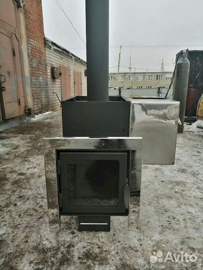 Банная печь Эконом 0.6 м толщина 10мм