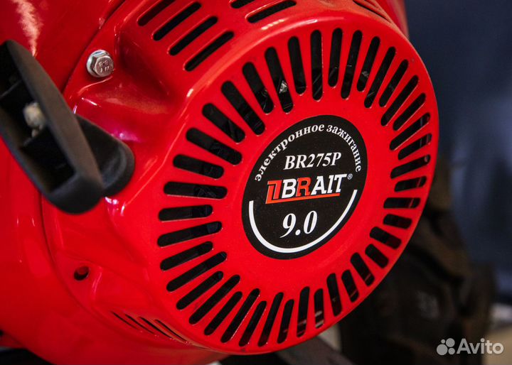 Мотоблок бензиновый Brait -135GB (9л.с)