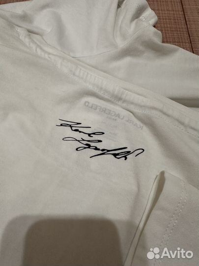 Белая футбола Karl Lagerfeld оригинал