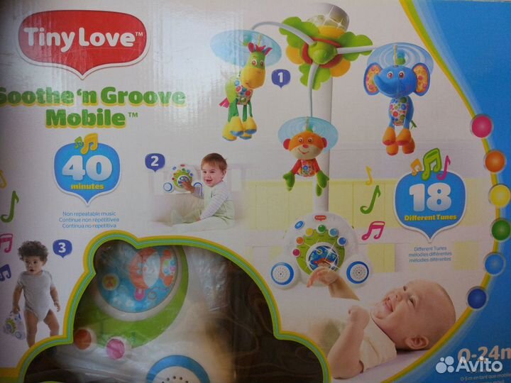 Музыкальный мобиль Tiny Love