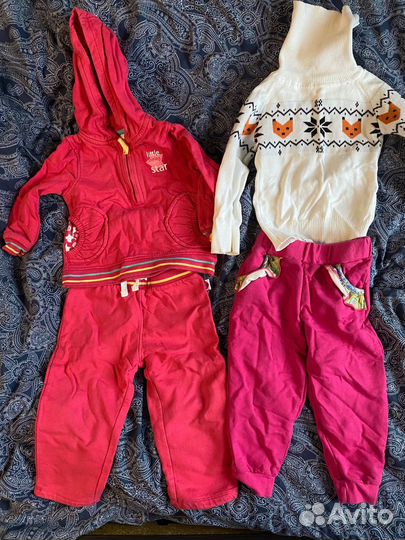 Вещи на девочку 80 86