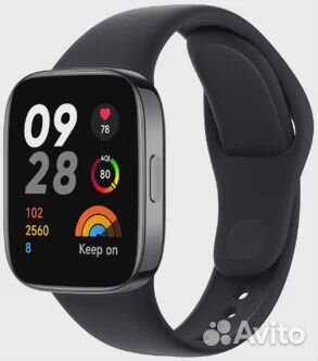 Умные часы Xiaomi Redmi Watch 3 Active, черные (G