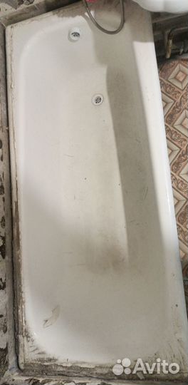 Продам чугунную ванну бу