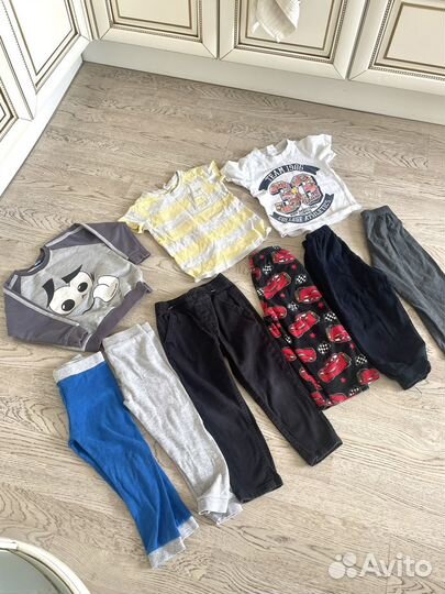 Вещи пакетами на мальчика 98