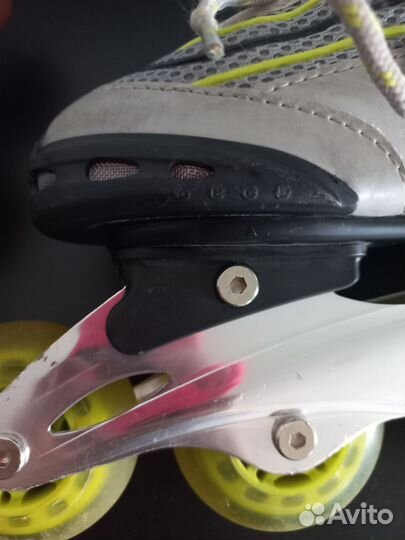 Ролики детские раздвижные 34-38 xiang tian abec-7
