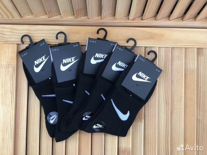 Носки nike черные