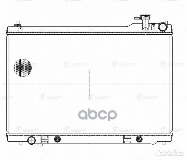 Радиатор системы охлаждения Infiniti FX35 (03)