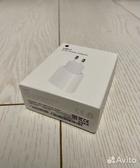 Адаптер 20w Зарядка на iPhone Быстрая оригинал