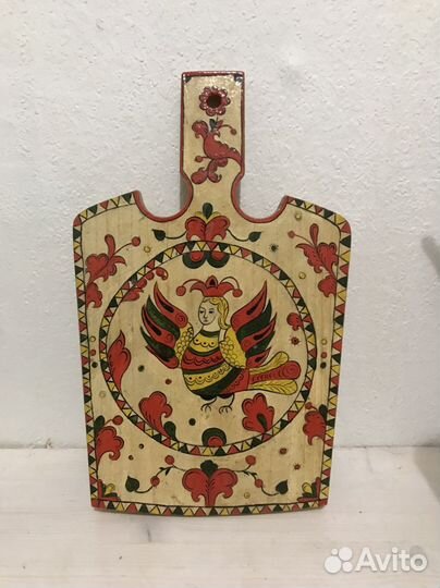 Доска кухонная с художественной росписью