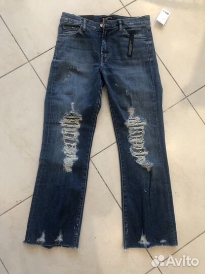 Джинсы укорочённые J Brand