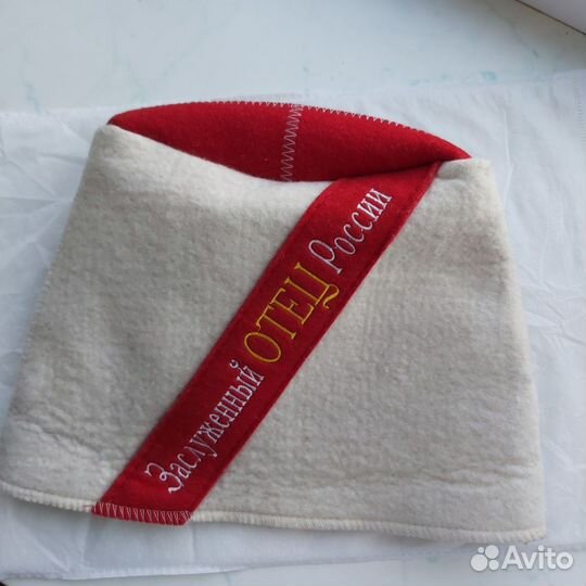 Шапка новая для бани