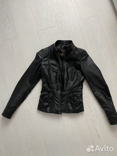 Куртка кожаная