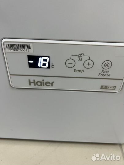 Морозильный ларь с глухой крышкой Haier HCE 379 R