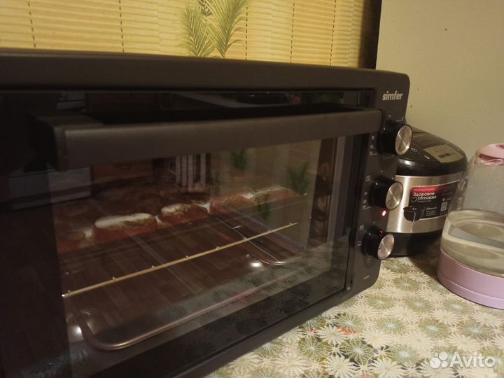 Мини печь духовка бу