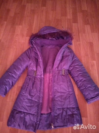 Куртка зимняя 140-146
