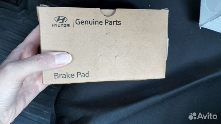 Колодки тормозные передние Солярис