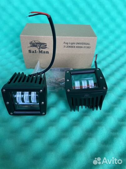 Туманки LED Sal-Man 50w универсальные