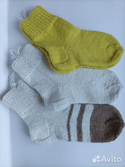 Носки из овечьей шерсти