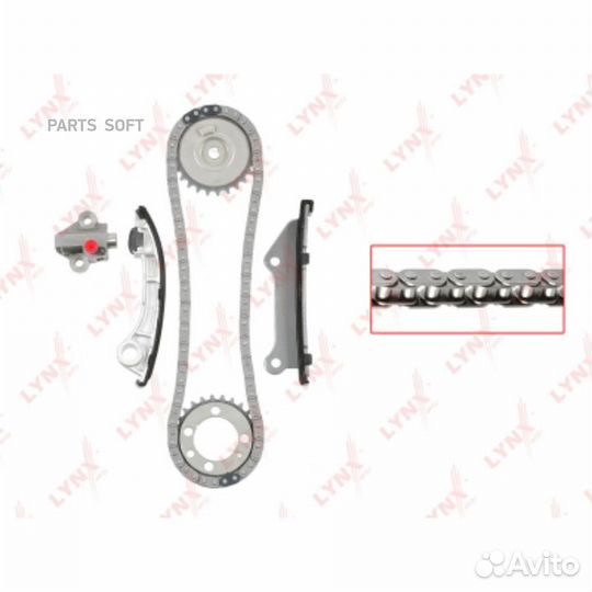 Lynxauto TK0161 Комплект цепи грм