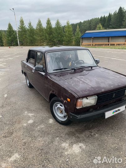 ВАЗ 2107 1.5 МТ, 2001, 97 657 км