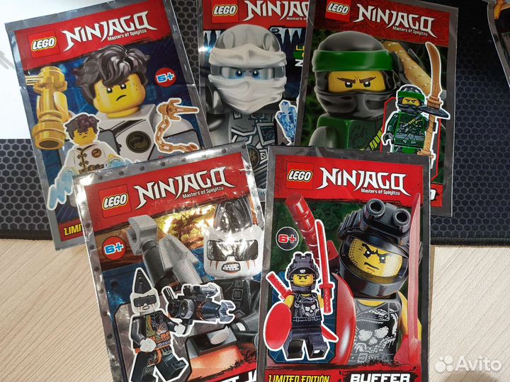 Lego Ninjago минифигурки