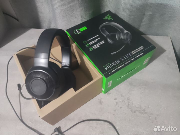 Игровые наушники razer