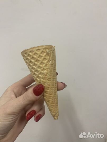 Вафельные рожки