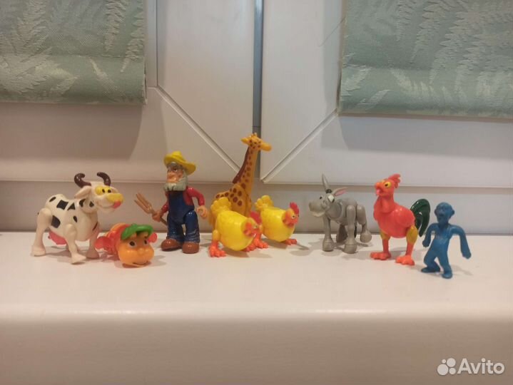 Старые игрушки из Киндеров и не только