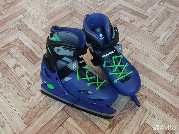 Коньки детские раздвижные 34 37