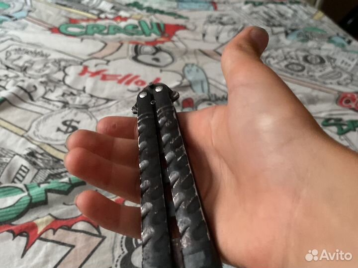 Бабочка тренировочная без лезвия