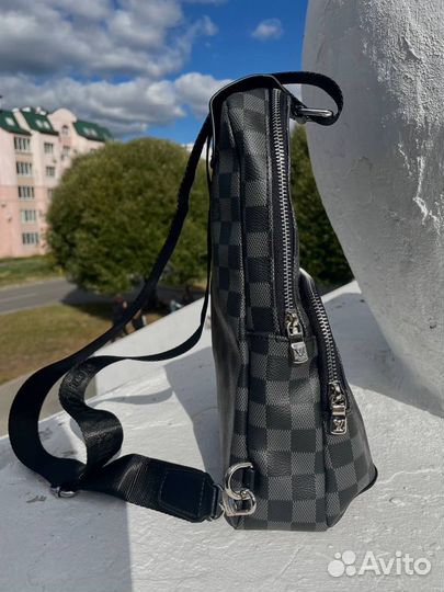 Сумка мужская через плечо LV