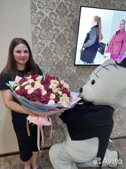 Ростовая кукла уточкаЛалафанфан и мишкаТедди,Зайка