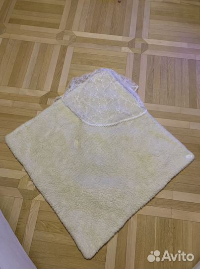 Конверт одеяло на выписку зимний из овчины