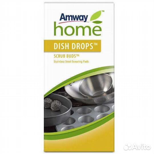 Губка металлическая Amway Dish Drops scrub buds