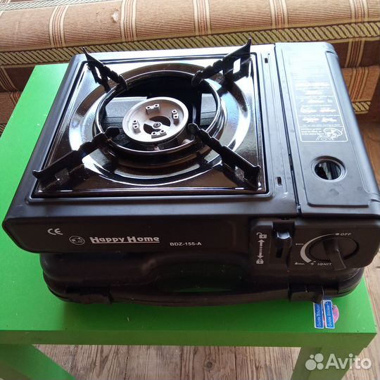 Плитка газовая туристическая портативная