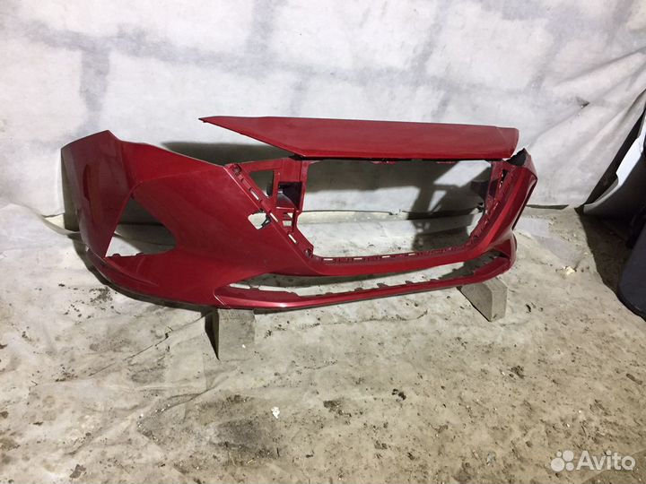 Бампер передний Hyundai Solaris 2 рестайл арт972