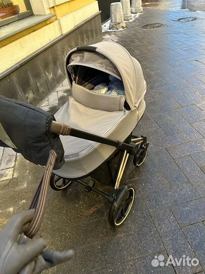 Коляска люлька cybex priam lux без шаси