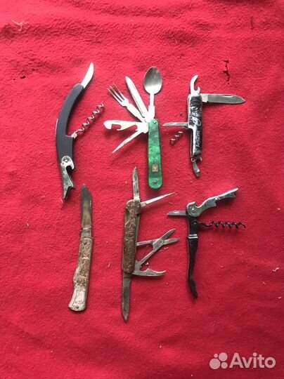 Ножи кухонные Вилки Открывашки СССР от
