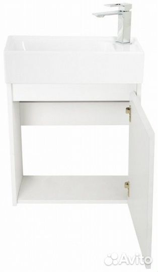 Тумба с раковиной BelBagno Kraft Mini 50R-7045-KL Bianco Opaco