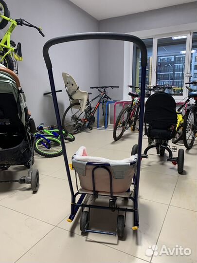 Санки на колесах