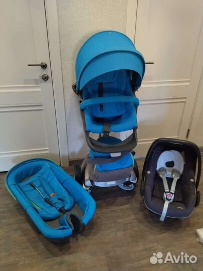 Коляска stokke xplory 3 в 1