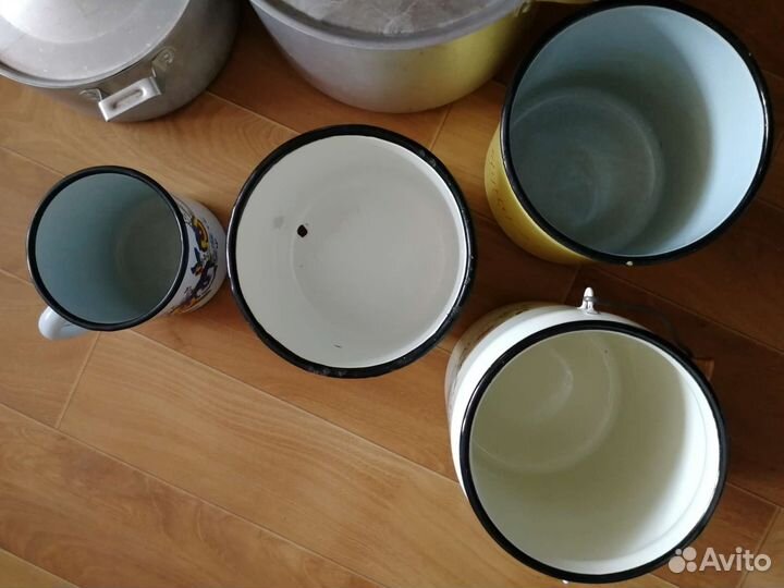 Эмалированная посуда СССР