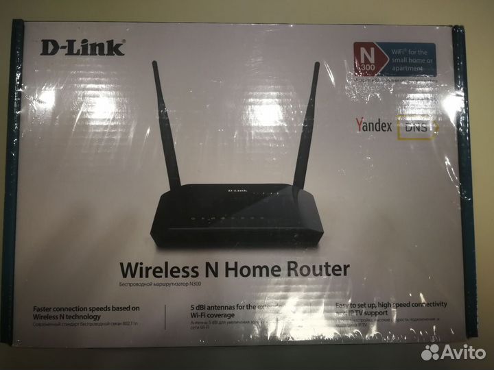 Wi-Fi роутер D-Link DIR-615S