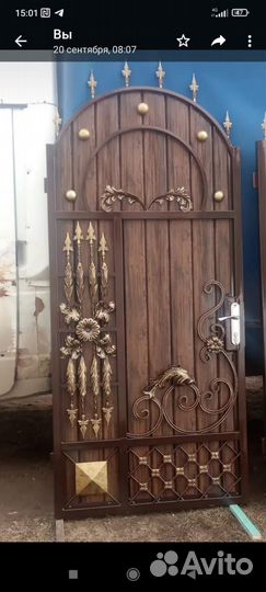 Кованные ворота