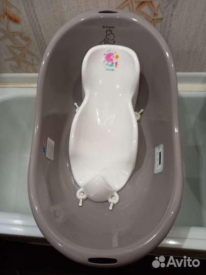 Ванночка для купания с горкой