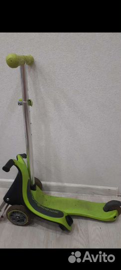 Самокат детский трехколесный с сиденьем