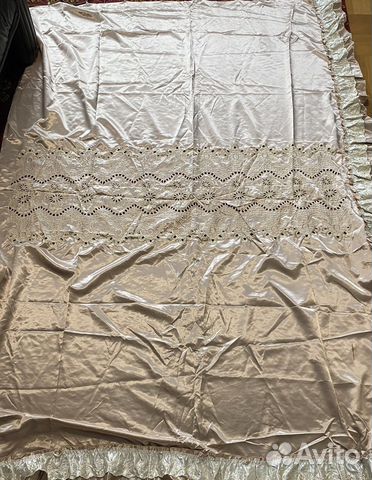 Шторы атласные кофейные