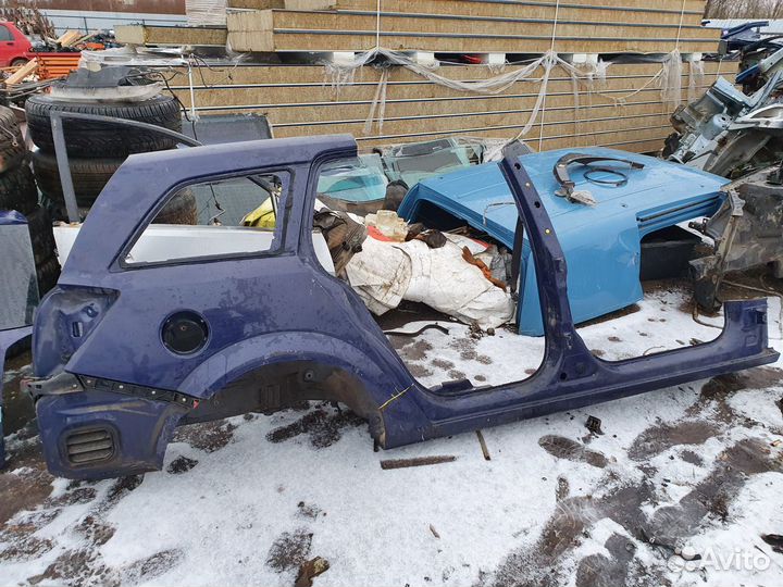 Крыло заднее правое четверть Ope Astra H универсал